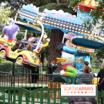 Le Village des Manèges provisoire du Jardin d'Acclimatation