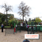 Le Village des Manèges provisoire du Jardin d'Acclimatation