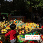 Le Village des Manèges provisoire du Jardin d'Acclimatation