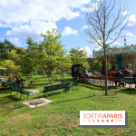 Le Village des Manèges provisoire du Jardin d'Acclimatation