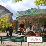 Le Village des Manèges provisoire du Jardin d'Acclimatation