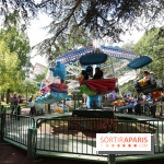 Le Village des Manèges provisoire du Jardin d'Acclimatation