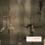 Exposition DADA au Musée de l'Orangerie - marionnettes pour Le Roi Cerf, Mel Myland et Sabine Gysin d'après Sophie Taeuber (1918), 1993