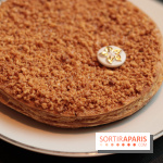 Bûche de Noël toupie du Shangri-La Paris 2017