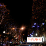 Illuminations des Champs Elysées 2017 avec Lily Rose Depp