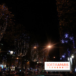 Illuminations des Champs Elysées 2017 avec Lily Rose Depp