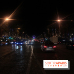 Illuminations des Champs Elysées 2017 avec Lily Rose Depp