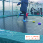 Les trampolines sur la Tour Montparnasse