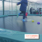 Les trampolines sur la Tour Montparnasse