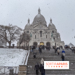 La Neige à Paris - Sacré Coeur