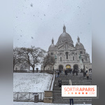 La Neige à Paris - Sacré Coeur