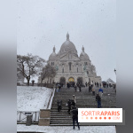 La Neige à Paris - Sacré Coeur