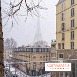La Neige à Paris - tour Eiffel