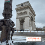 La Neige à Paris - Arc de Triomphe