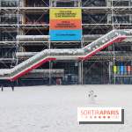 La Neige à Paris - Centre Pompidou