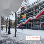 La Neige à Paris - Centre Pompidou