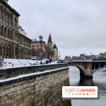 La Neige à Paris - Pont Seine