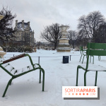La Neige à Paris - Jardin des Tuileries