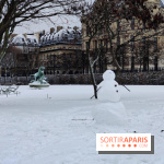 La Neige à Paris - Jardin des Tuileries