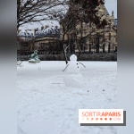 La Neige à Paris -  Jardin des Tuileries