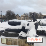 La Neige à Paris - Jardin des Tuileries