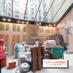 Hôtel Fauchon, visite du chantier