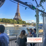 La Guinguette Sohso face à la Tour Eiffel