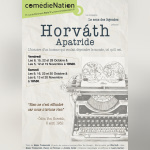 Horvath apatride à la Comédie Nation