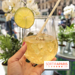 Thé glacé et éclair Tokyo Mojito chez Mariage Frères, les photos