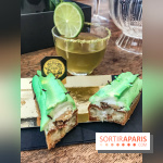 Thé glacé et éclair Tokyo Mojito chez Mariage Frères, les photos