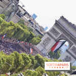 Défilé de l'Equipe de France sur les Champs-Elysées, les photos