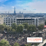 Défilé de l'Equipe de France sur les Champs-Elysées, les photos