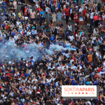 Défilé de l'Equipe de France sur les Champs-Elysées, les photos