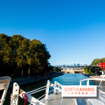 Croisière sur le canal de l'Ourcq