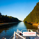 Croisière sur le canal de l'Ourcq