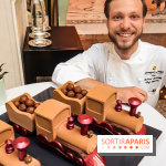 La Bûche Shangri-là Express de Michaël Bartocetti pour Noël 2018
