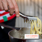 Cucina, Ducasse à la Maison de la Mutualité :  bucatini poivres et fromages