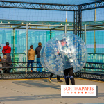 Animation de Bubble Foot sur la Tour Montparnasse