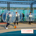 Animation de Bubble Foot sur la Tour Montparnasse