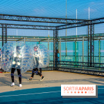 Animation de Bubble Foot sur la Tour Montparnasse