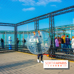 Animation de Bubble Foot sur la Tour Montparnasse
