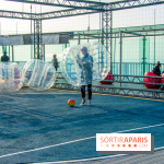 Animation de Bubble Foot sur la Tour Montparnasse