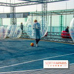 Animation de Bubble Foot sur la Tour Montparnasse