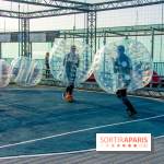 Animation de Bubble Foot sur la Tour Montparnasse