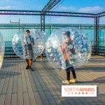 Animation de Bubble Foot sur la Tour Montparnasse