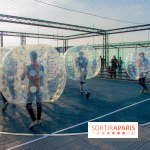 Animation de Bubble Foot sur la Tour Montparnasse