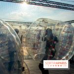Animation de Bubble Foot sur la Tour Montparnasse