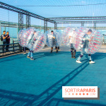 Animation de Bubble Foot sur la Tour Montparnasse