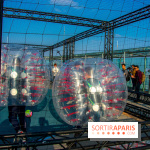 Animation de Bubble Foot sur la Tour Montparnasse