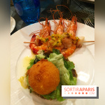 Carte des Frères Pourcel au Bar à Huitres 